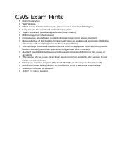 cws course olfu|CWS.docx .